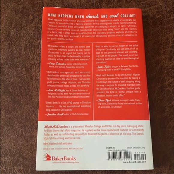 Hipster Christianity book by Brett McCracken - Picture 2 of 2